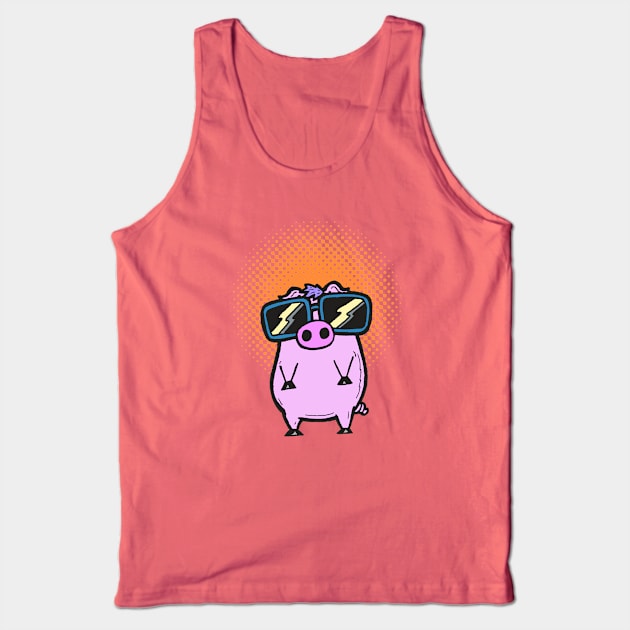 Mudge - Cash Grab Pigs Tank Top by calavara